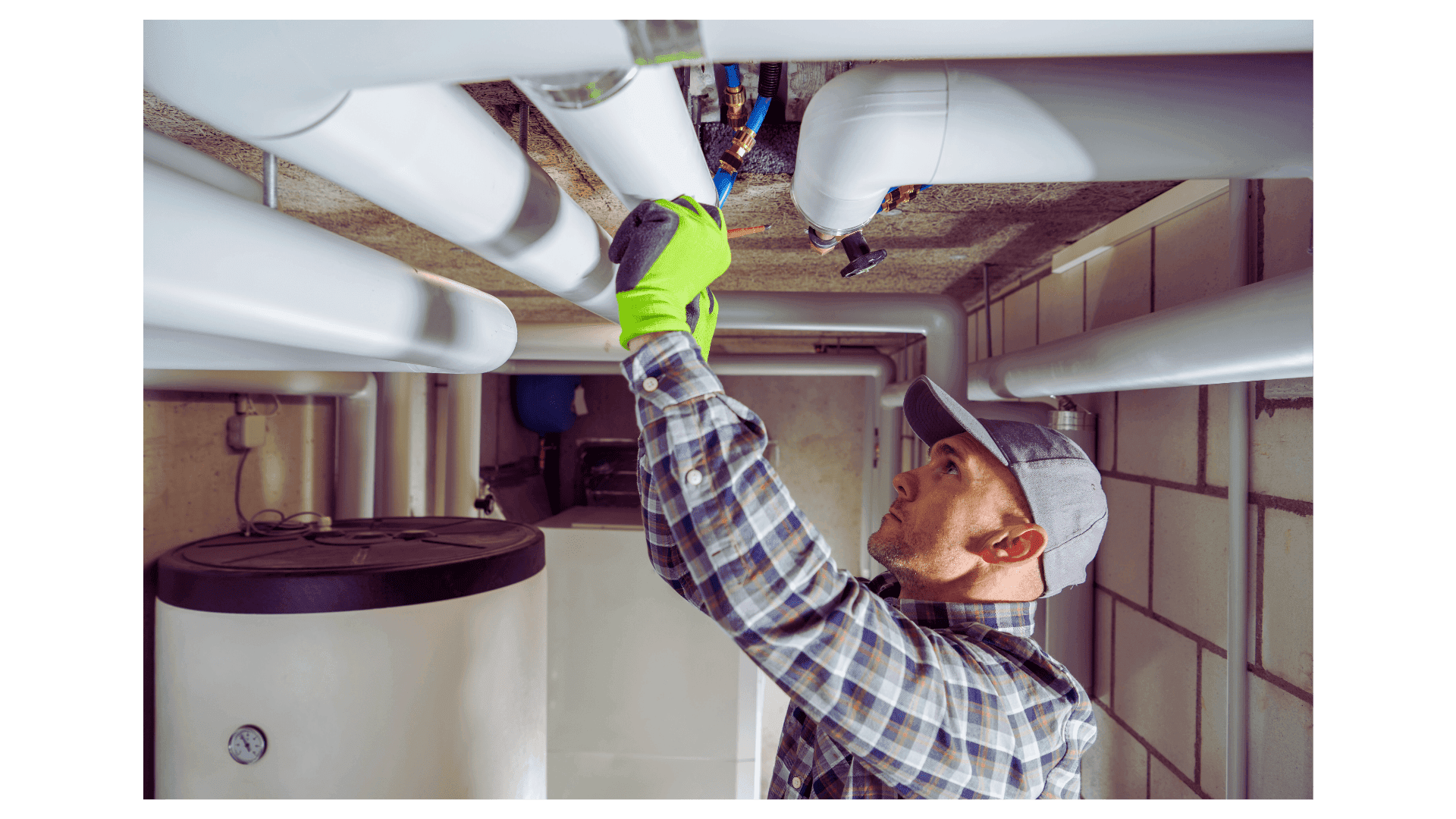 Professional plumber at work in Sacramento